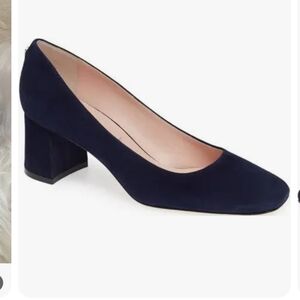 Elegant Navy Blue Women's Pumps